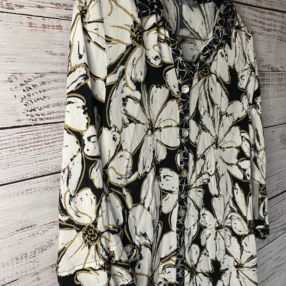 Habitat floral button down. Size S - Picture 7 of 11